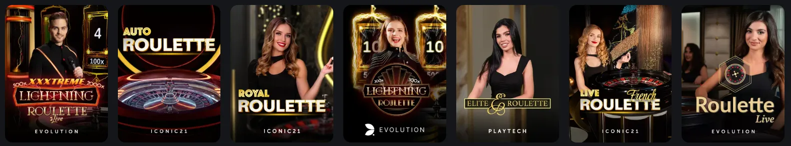 Casino en direct du TrueLuck Casino avec croupiers réels